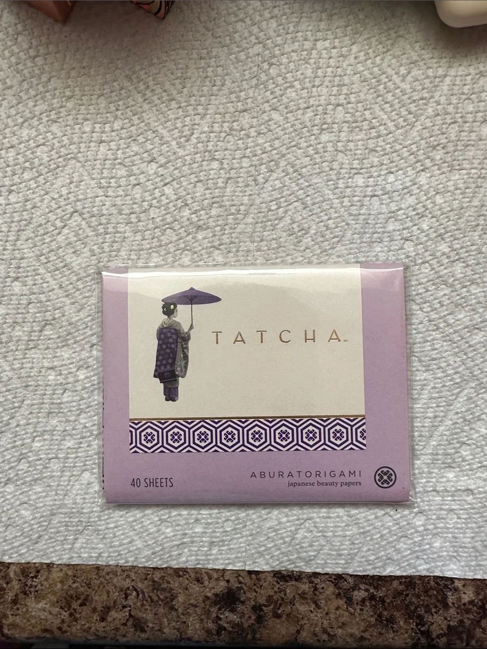 Tatcha Lavender Aburatorigami Oil-Blotting Papers